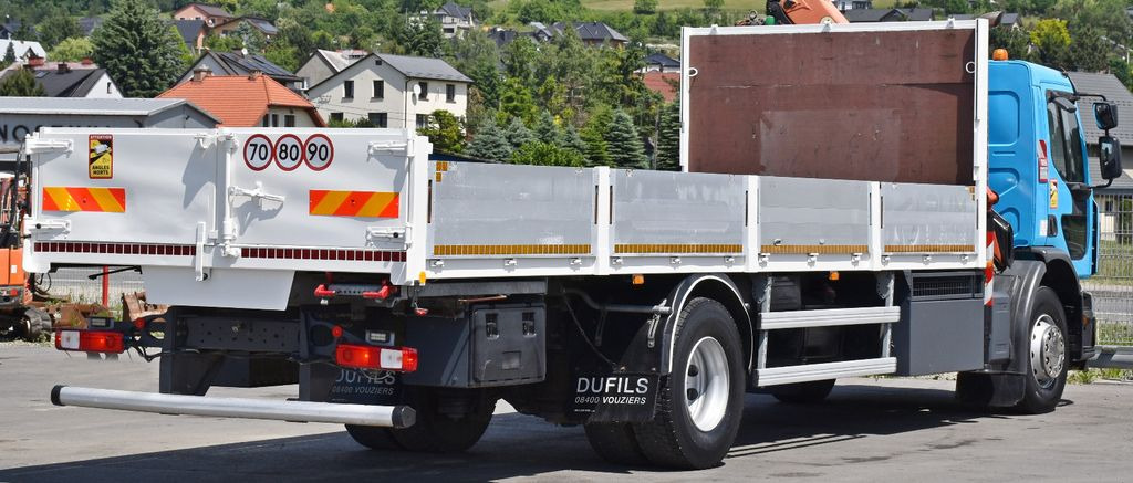 Crane truck, Dropside/ Flatbed truck Renault C 320 * PK 12002 EH A + FUNK * TOPZUSTAND Renault C 320 * PK 12002 EH A + FUNK * TOPZUSTAND: picture 6