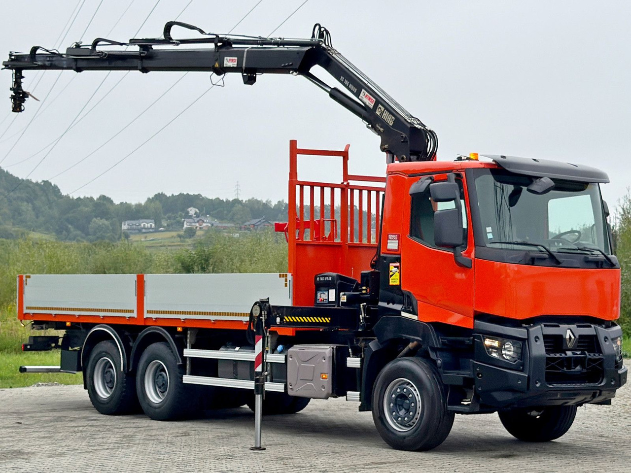 Renault K 380 * HIAB 166 BS-3 HIDUO + FUNK* 6x4 - Crane truck: picture 2 Renault K 380 * HIAB 166 BS-3 HIDUO + FUNK* 6x4 - Crane truck: picture 2