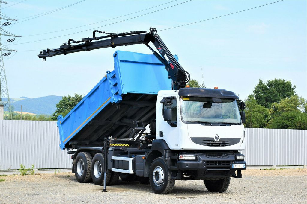 Renault KERAX 370 DXI* HIAB 122B-3 HIDUO/FUNK * 6x4 Renault KERAX 370 DXI* HIAB 122B-3 HIDUO/FUNK * 6x4 - Crane truck, Tipper: picture 1 Renault KERAX 370 DXI* HIAB 122B-3 HIDUO/FUNK * 6x4 Renault KERAX 370 DXI* HIAB 122B-3 HIDUO/FUNK * 6x4 - Crane truck, Tipper: picture 1
