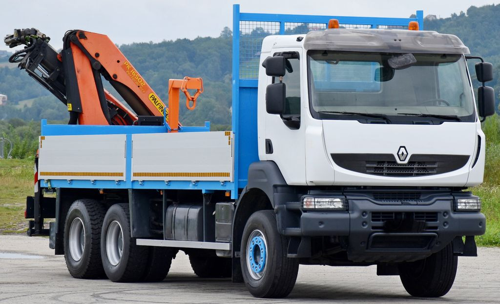 Renault KERAX 370 *PK 16502 + FUNK / 6x4 * TOP Renault KERAX 370 *PK 16502 + FUNK / 6x4 * TOP - Crane truck, Dropside/ Flatbed truck: picture 4 Renault KERAX 370 *PK 16502 + FUNK / 6x4 * TOP Renault KERAX 370 *PK 16502 + FUNK / 6x4 * TOP - Crane truck, Dropside/ Flatbed truck: picture 4