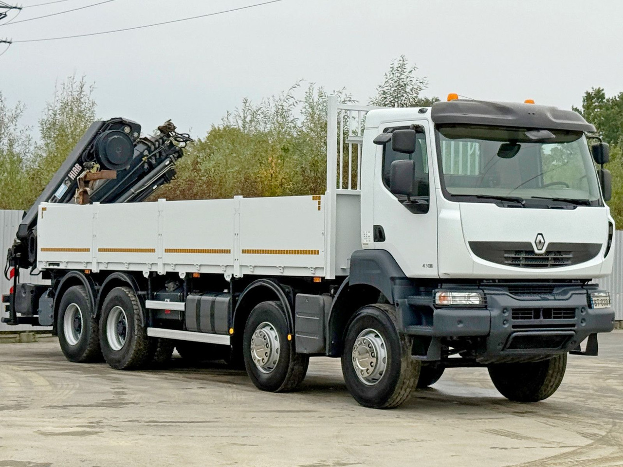 Renault KERAX 430 * HIAB 211 EP-5 HIDUO /FUNK *8x4 - Crane truck: picture 3 Renault KERAX 430 * HIAB 211 EP-5 HIDUO /FUNK *8x4 - Crane truck: picture 3