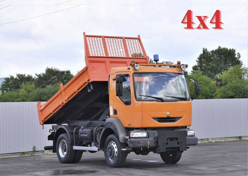 Renault MIDLUM 220 DCI* KIPPER 3,80m * 4x4 - Tipper: picture 1 Renault MIDLUM 220 DCI* KIPPER 3,80m * 4x4 - Tipper: picture 1