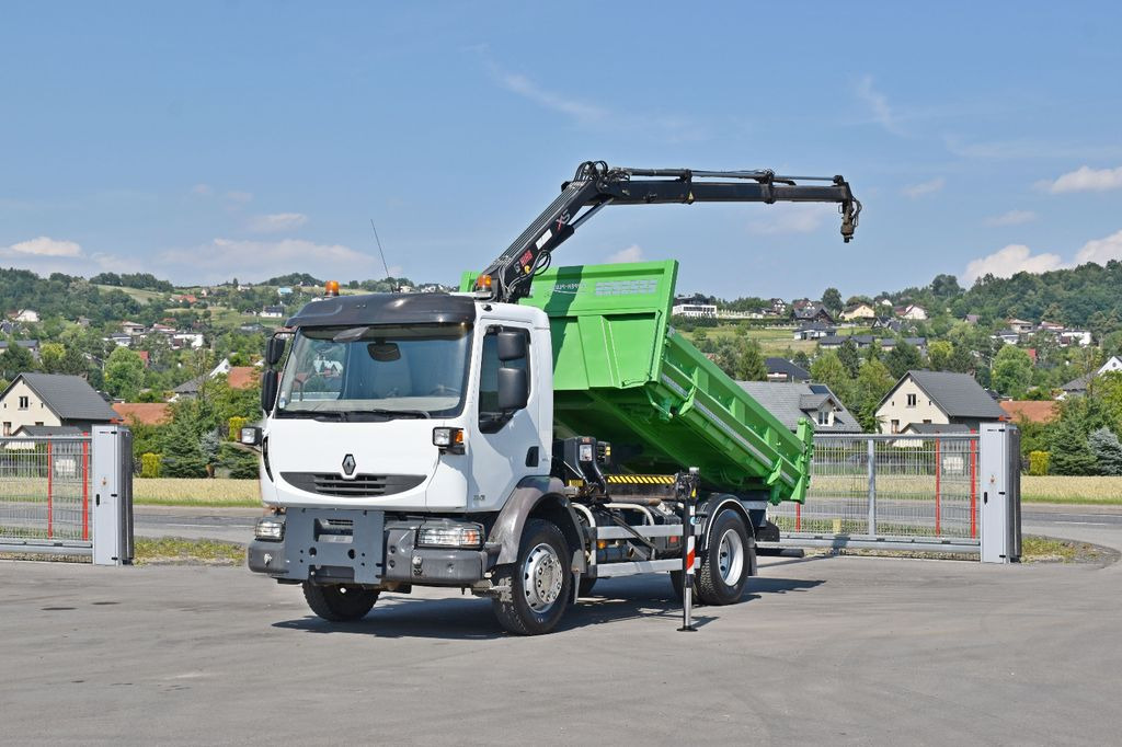 Renault MIDLUM 220 DXI *KIPPER 3,80m *HIAB 077 B-2 DUO - Crane truck, Tipper: picture 2 Renault MIDLUM 220 DXI *KIPPER 3,80m *HIAB 077 B-2 DUO - Crane truck, Tipper: picture 2