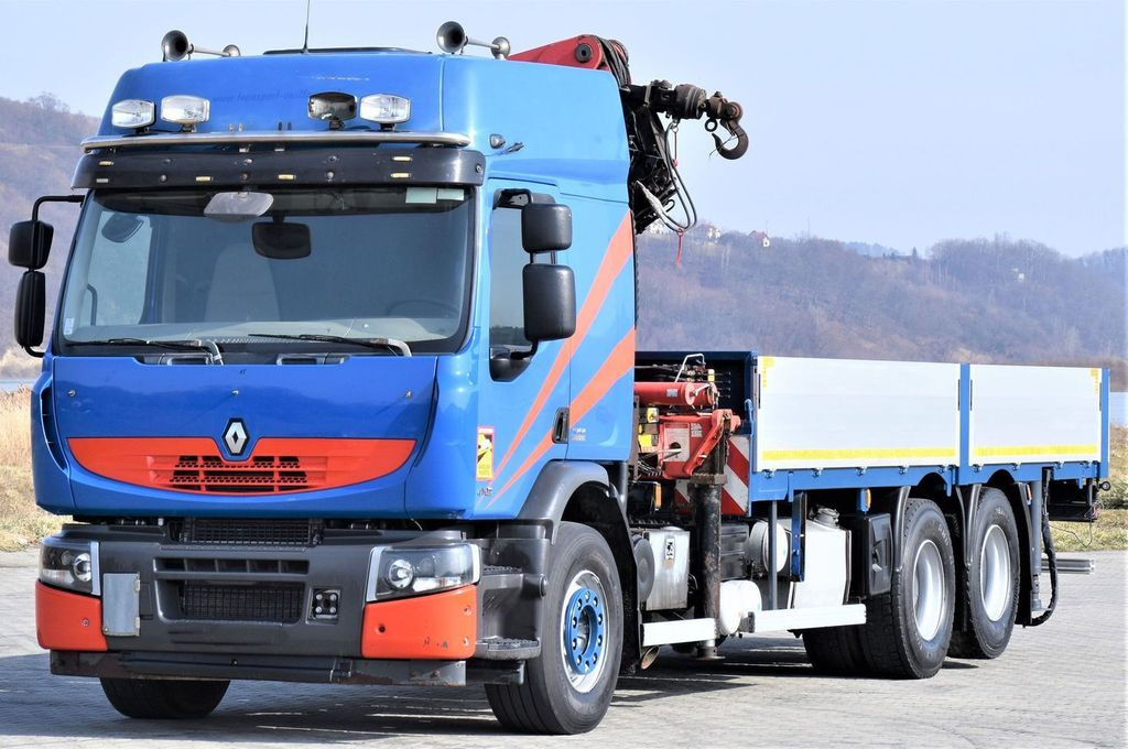 Renault Premium 410* PRITSCHE 6,50m *PK 32080/FUNK* TOP Renault Premium 410* PRITSCHE 6,50m *PK 32080/FUNK* TOP - Crane truck, Dropside/ Flatbed truck: picture 4 Renault Premium 410* PRITSCHE 6,50m *PK 32080/FUNK* TOP Renault Premium 410* PRITSCHE 6,50m *PK 32080/FUNK* TOP - Crane truck, Dropside/ Flatbed truck: picture 4