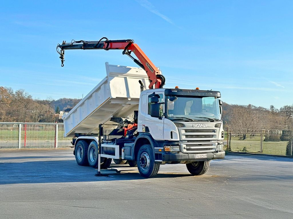 Scania P 360 Kipper 4,70 m * PK 13001-KA + FUNK * 6x4 - Crane truck, Tipper: picture 2 Scania P 360 Kipper 4,70 m * PK 13001-KA + FUNK * 6x4 - Crane truck, Tipper: picture 2