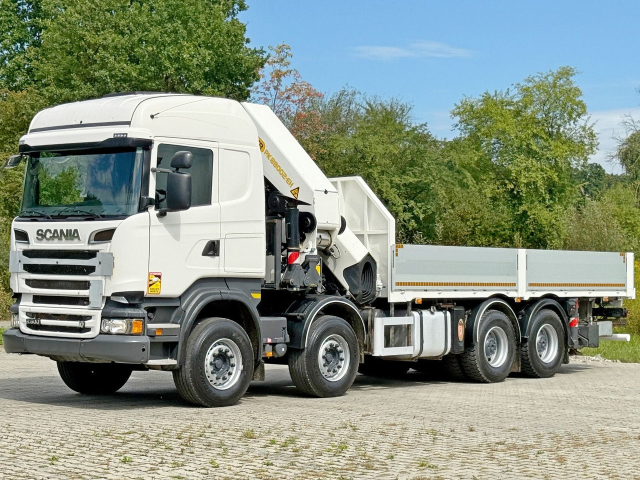 Scania R 500 * PK 88002 - EH G + FUNK * 8x4 *TOPZUSTAND - Crane truck: picture 4 Scania R 500 * PK 88002 - EH G + FUNK * 8x4 *TOPZUSTAND - Crane truck: picture 4