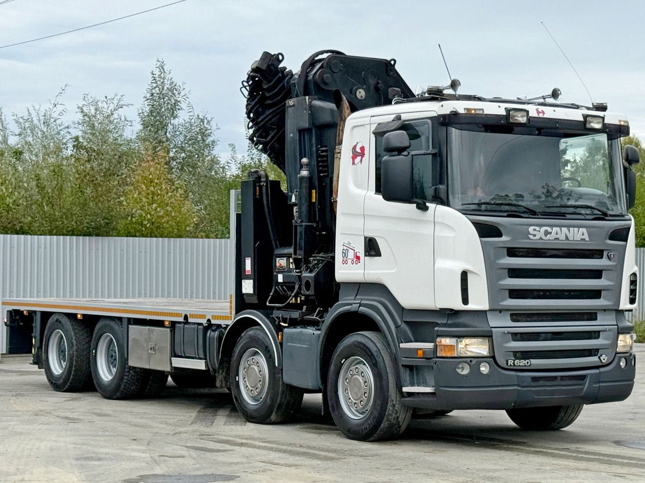 Scania R 620*PLATFORM 6,45m*HIAB 600 E - 9 + FUNK / 8x4 - Crane truck: picture 4 Scania R 620*PLATFORM 6,45m*HIAB 600 E - 9 + FUNK / 8x4 - Crane truck: picture 4
