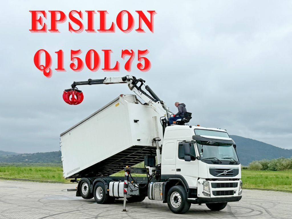 Volvo FM 420 Kipper 6,20 m * EPSILON Q150L75 *TOP - Tipper, Crane truck: picture 1 Volvo FM 420 Kipper 6,20 m * EPSILON Q150L75 *TOP - Tipper, Crane truck: picture 1