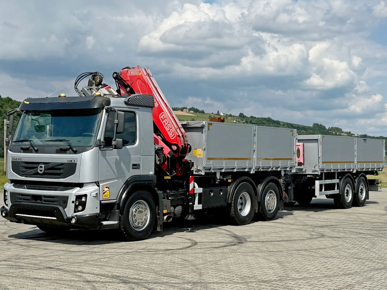 Volvo FMX 420* FASSI F275.2.25 + FUNK + Anhänger / TOP - Tipper, Crane truck: picture 5 Volvo FMX 420* FASSI F275.2.25 + FUNK + Anhänger / TOP - Tipper, Crane truck: picture 5