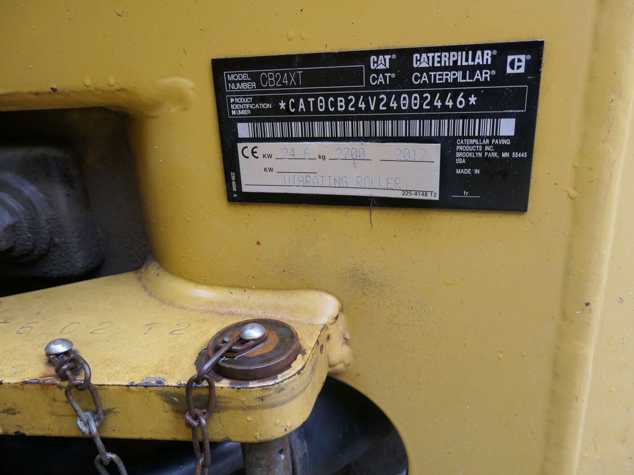 Caterpillar CB24 XT - Road roller: picture 5 Caterpillar CB24 XT - Road roller: picture 5