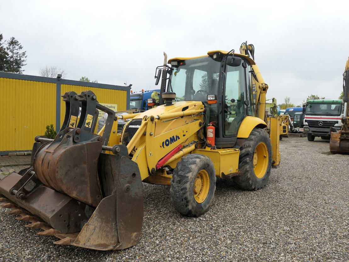 Komatsu WB 97-5 - Backhoe loader: picture 1 Komatsu WB 97-5 - Backhoe loader: picture 1