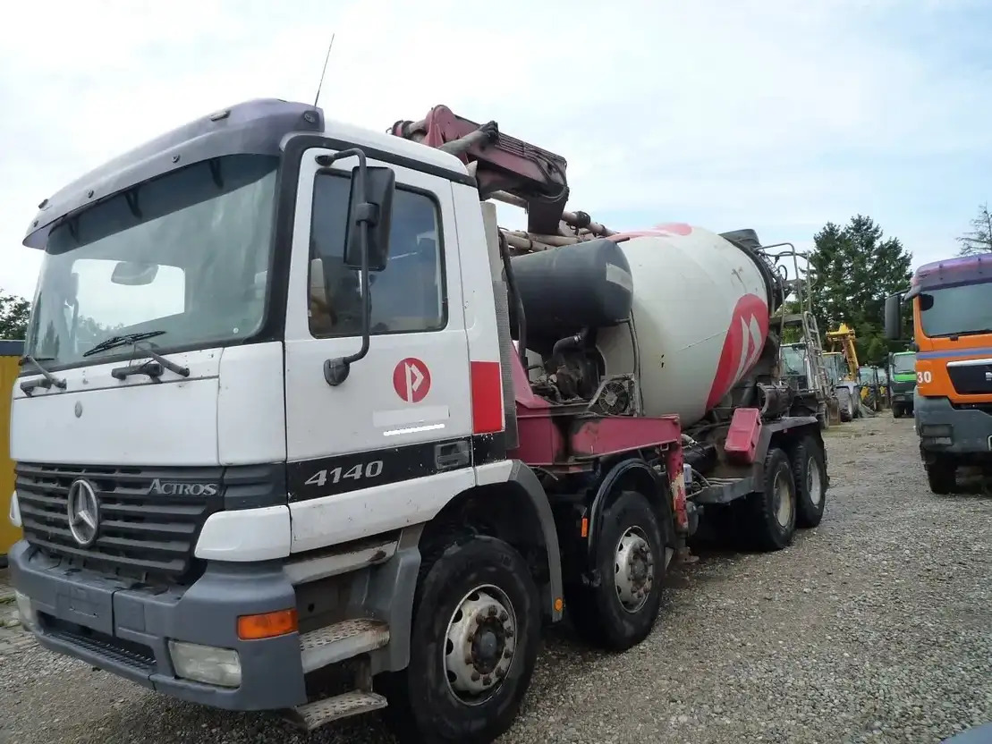 Mercedes-Benz Actros 4141 - Mixer pump truck: picture 5 Mercedes-Benz Actros 4141 - Mixer pump truck: picture 5