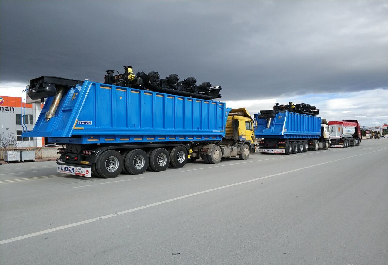 New Tipper semi-trailer LIDER 2024 MODEL NEW 35 M3 DUMPER ( BENNE ): picture 13 New Tipper semi-trailer LIDER 2024 MODEL NEW 35 M3 DUMPER ( BENNE ): picture 13