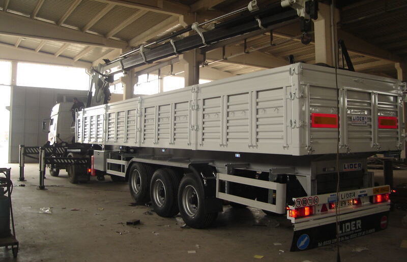 LIDER 2024 Model NEW trailer Manufacturer Company READY - Dropside/ Flatbed semi-trailer: picture 3 LIDER 2024 Model NEW trailer Manufacturer Company READY - Dropside/ Flatbed semi-trailer: picture 3