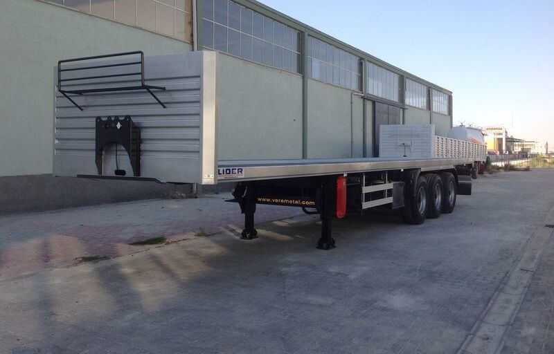LIDER 2024 Model NEW trailer Manufacturer Company READY - Dropside/ Flatbed semi-trailer: picture 5 LIDER 2024 Model NEW trailer Manufacturer Company READY - Dropside/ Flatbed semi-trailer: picture 5