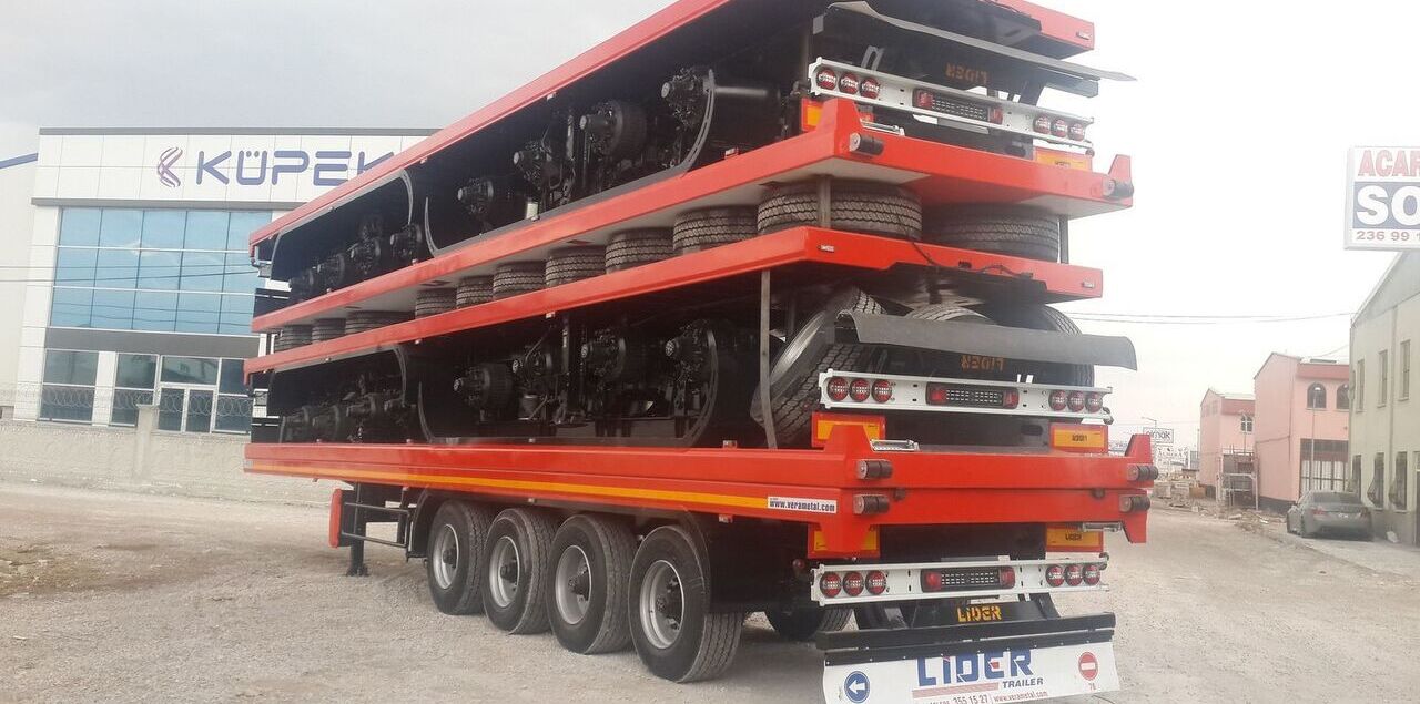 LIDER 2024 YEAR NEW TRAILER FOR SALE (MANUFACTURER COMPANY) - Dropside/ Flatbed trailer: picture 1 LIDER 2024 YEAR NEW TRAILER FOR SALE (MANUFACTURER COMPANY) - Dropside/ Flatbed trailer: picture 1
