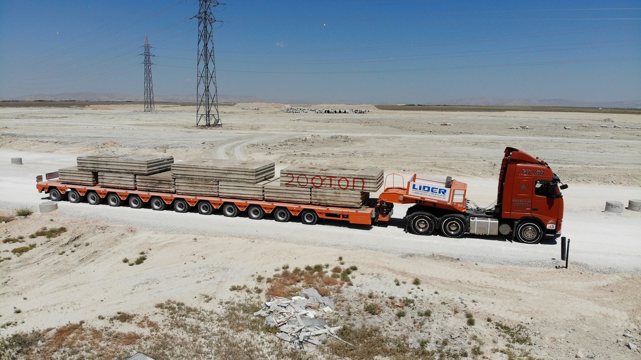 New Low loader semi-trailer LIDER 2025 Model 200 TONS CAPACITY New Productions Directly From Manufacture: picture 12 New Low loader semi-trailer LIDER 2025 Model 200 TONS CAPACITY New Productions Directly From Manufacture: picture 12