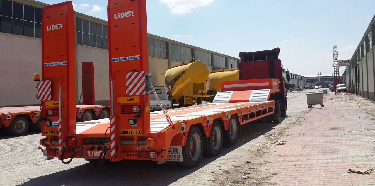 LIDER 2025 READY IN STOCK 50 TONS CAPACITY LOWBED - Low loader semi-trailer: picture 4 LIDER 2025 READY IN STOCK 50 TONS CAPACITY LOWBED - Low loader semi-trailer: picture 4