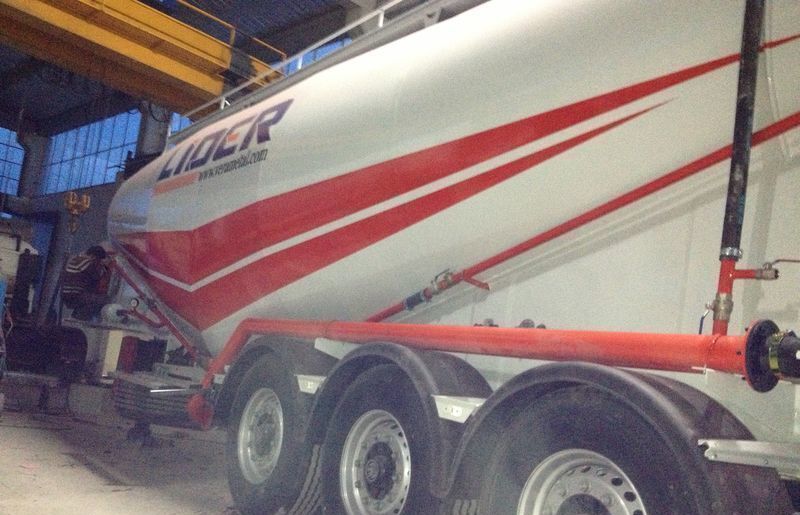 New Tank semi-trailer for transportation of cement LIDER 2025 YEAR NEW BULK CEMENT manufacturer co.: picture 13 New Tank semi-trailer for transportation of cement LIDER 2025 YEAR NEW BULK CEMENT manufacturer co.: picture 13