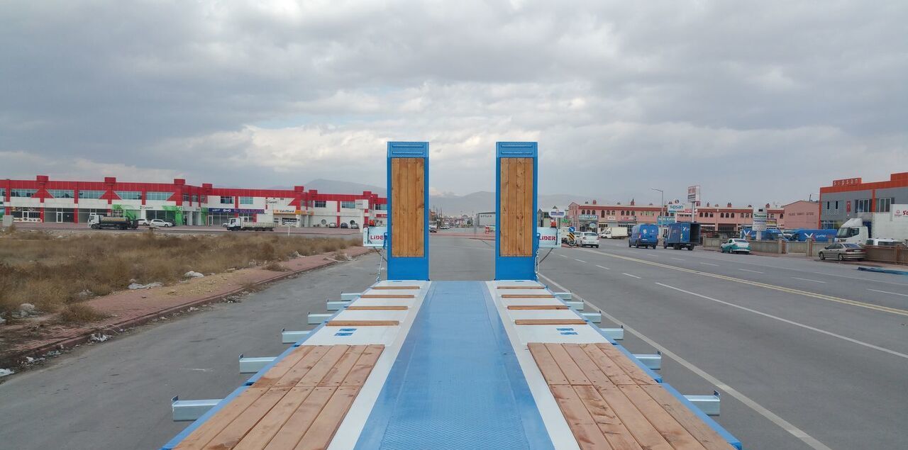 New Low loader semi-trailer for transportation of heavy machinery LIDER 2025 model new directly from manufacturer company available stock: picture 6 New Low loader semi-trailer for transportation of heavy machinery LIDER 2025 model new directly from manufacturer company available stock: picture 6