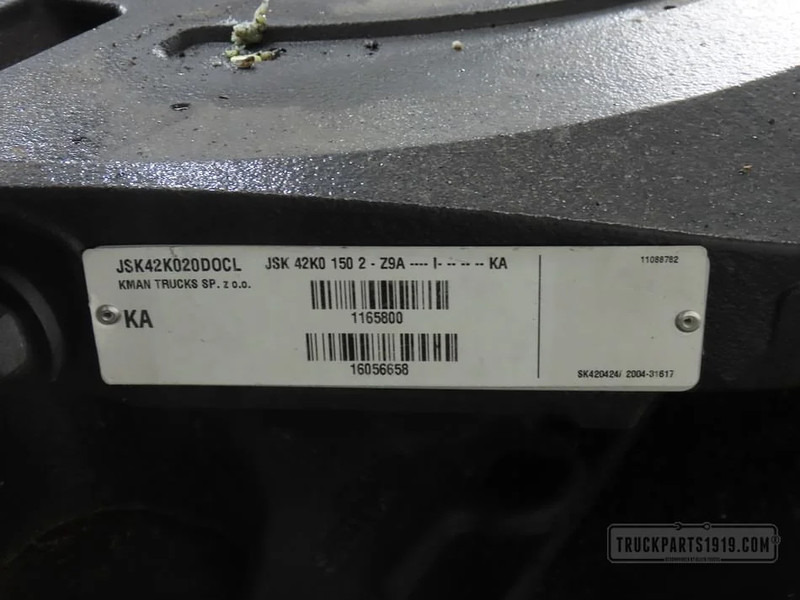 MAN JSK42KO Body & Chassis Parts Opleggerschotel JSK42KO - Frame/ Chassis for Truck: picture 3 MAN JSK42KO Body & Chassis Parts Opleggerschotel JSK42KO - Frame/ Chassis for Truck: picture 3