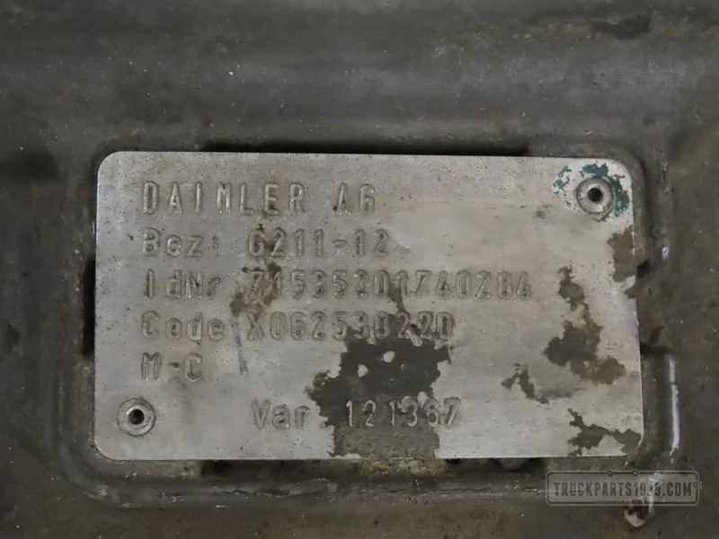 Mercedes-Benz Gearbox & Clutch Parts Versnellingsbak G211-12 MB MP4 - Gearbox for Truck: picture 3 Mercedes-Benz Gearbox & Clutch Parts Versnellingsbak G211-12 MB MP4 - Gearbox for Truck: picture 3