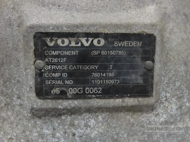 Volvo 60150785 Versnellingsbak AT2612F Volvo - Gearbox for Truck: picture 3 Volvo 60150785 Versnellingsbak AT2612F Volvo - Gearbox for Truck: picture 3