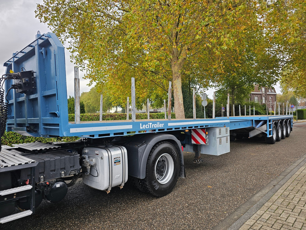 Leci Trailer P4 Long Material / Ballast Trailer - Timber semi-trailer: picture 2 Leci Trailer P4 Long Material / Ballast Trailer - Timber semi-trailer: picture 2