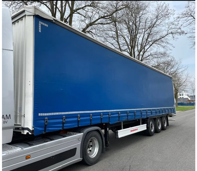 Kässbohrer Trailer heeft nu laadklep 2000 KG - Curtainsider semi-trailer: picture 1 Kässbohrer Trailer heeft nu laadklep 2000 KG - Curtainsider semi-trailer: picture 1