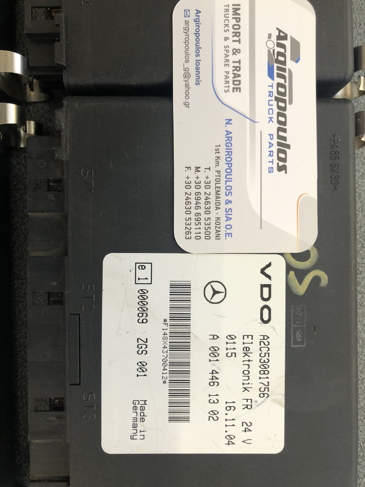 MERCEDES-BENZ ACTROS ECU FR/CPC  - ECU for Truck: picture 5 MERCEDES-BENZ ACTROS ECU FR/CPC  - ECU for Truck: picture 5
