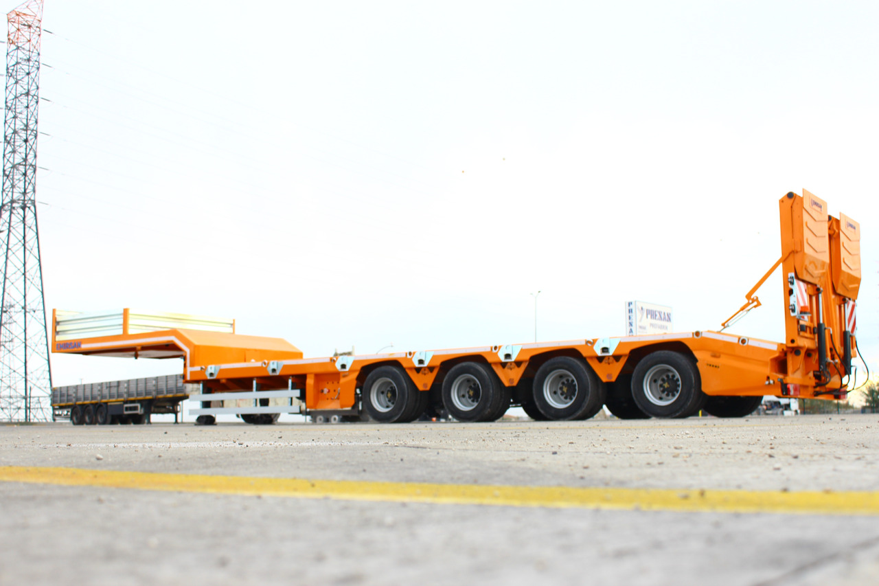 New Low loader semi-trailer EMIRSAN 4 AXLE LOWBED SEMI TRAILER: picture 9