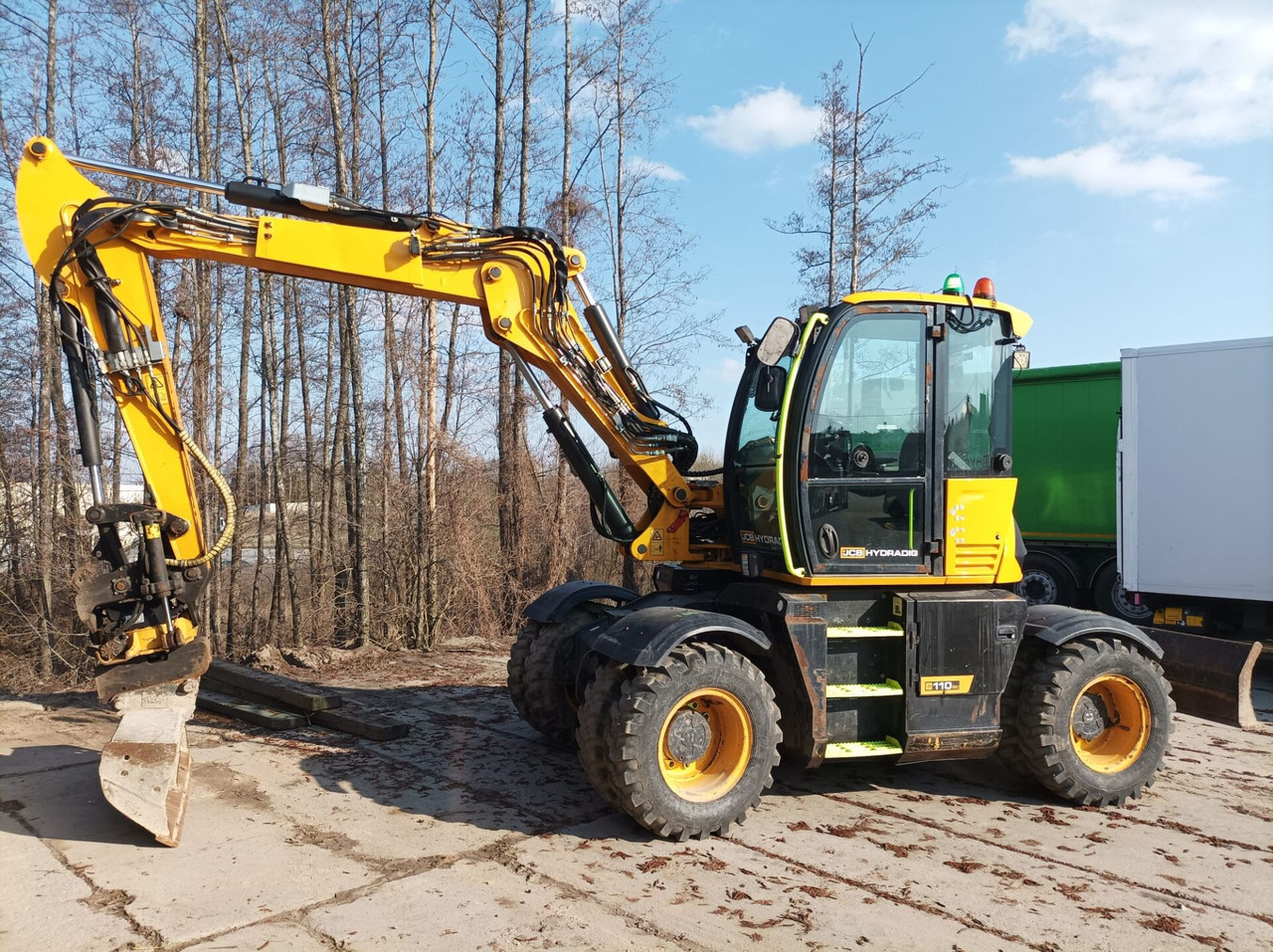 Wheel excavator JCB HD110WT T4: picture 15