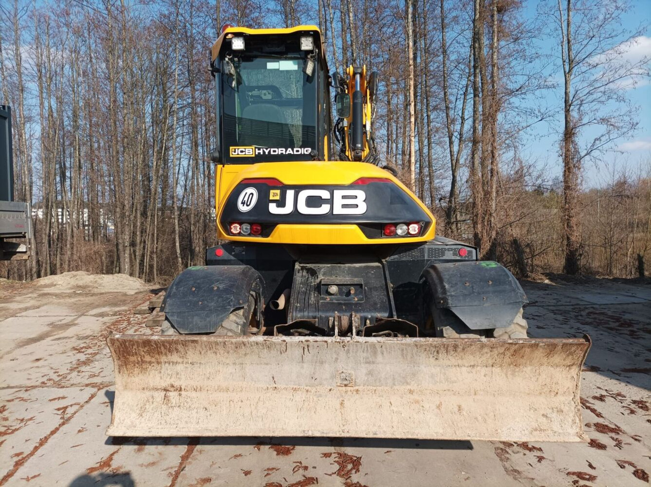 Wheel excavator JCB HD110WT T4: picture 7