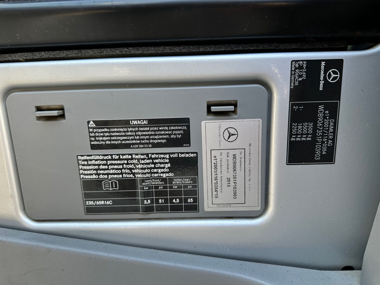 Meredes-Benz Sprinter 319 Bluetec 9 osobowy - Passenger van: picture 3 Meredes-Benz Sprinter 319 Bluetec 9 osobowy - Passenger van: picture 3