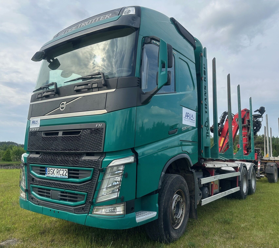 VOLVO FH500 do przewozu drewna - Timber truck, Crane truck: picture 1 VOLVO FH500 do przewozu drewna - Timber truck, Crane truck: picture 1