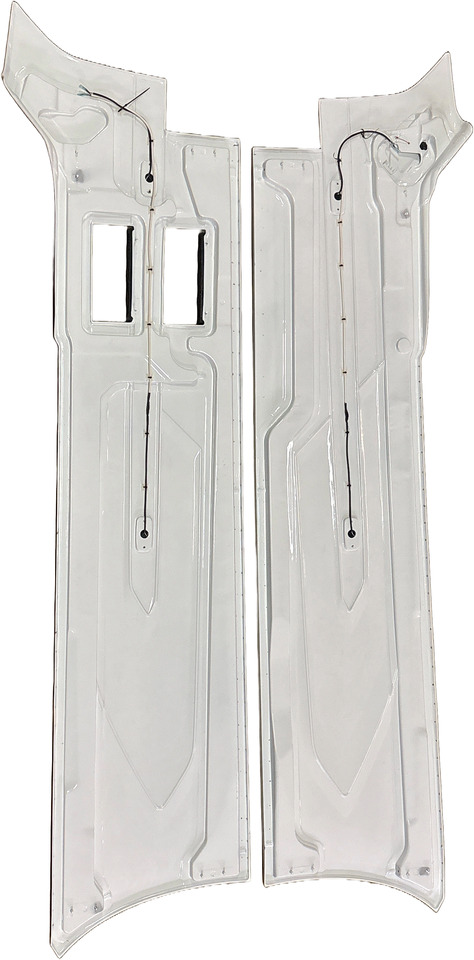 DAF XG XG+ XF ZIJSKIRT SET WB 4000mm 2022- COLOR CRISTAL WHITE , E1980,COMPLEET MET BEVESTIGING. 000217C1B - Bumper for Truck: picture 2 DAF XG XG+ XF ZIJSKIRT SET WB 4000mm 2022- COLOR CRISTAL WHITE , E1980,COMPLEET MET BEVESTIGING. 000217C1B - Bumper for Truck: picture 2