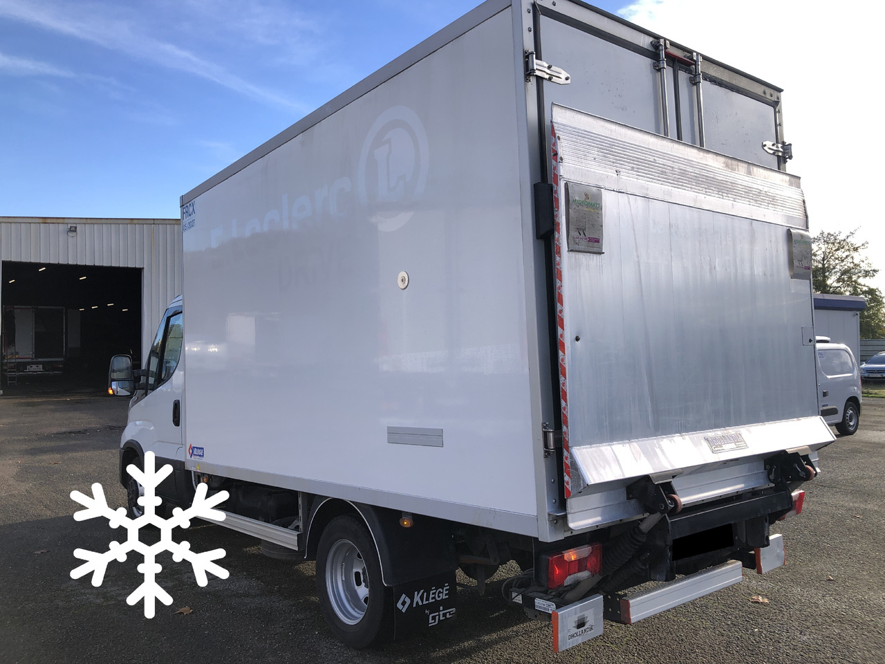 Refrigerated delivery van IVECO Daily frigorifique Hayon: picture 6