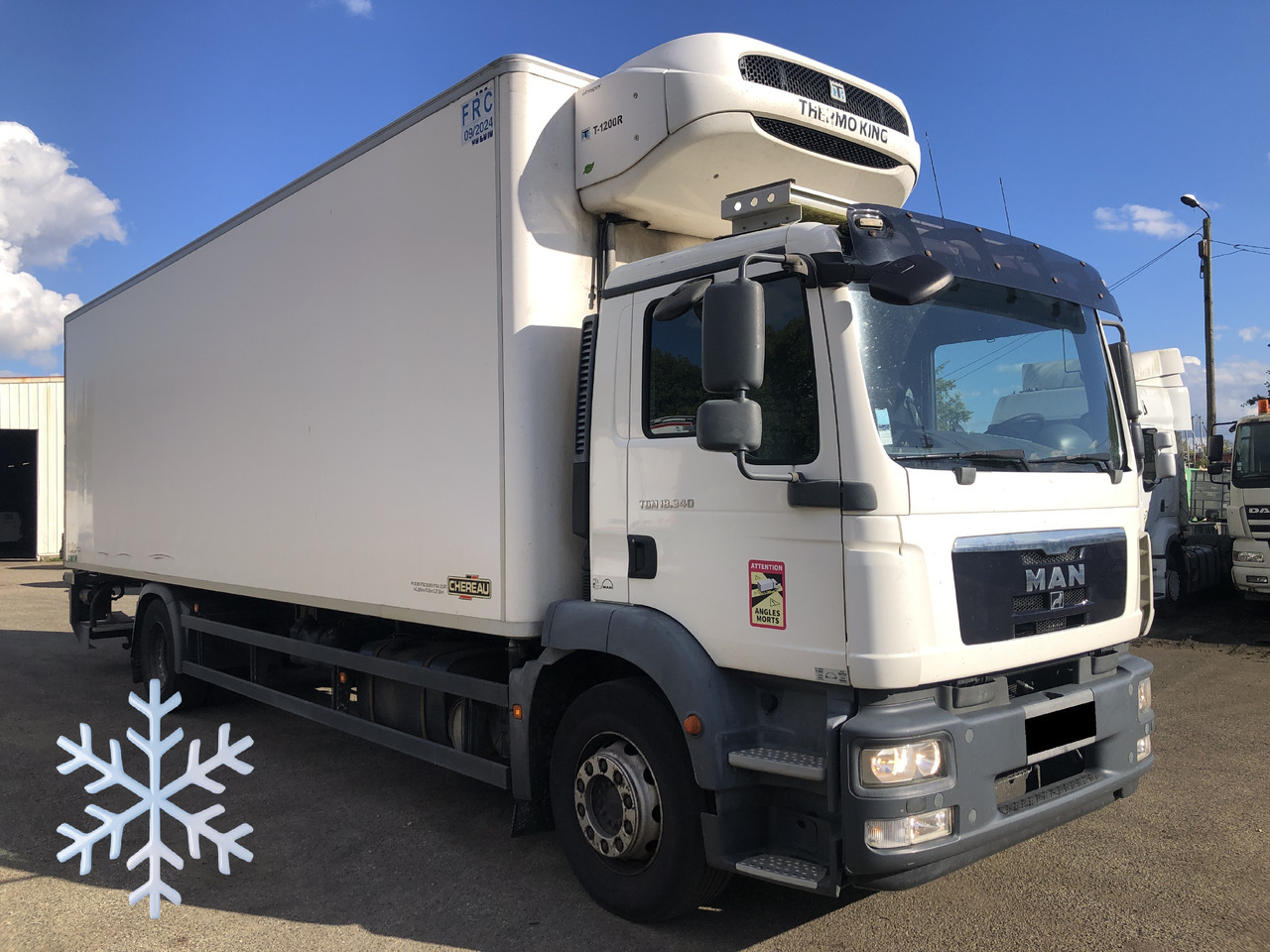 MAN TGM 18.340 caisse FRIGORIFIQUE - Refrigerator truck: picture 2 MAN TGM 18.340 caisse FRIGORIFIQUE - Refrigerator truck: picture 2