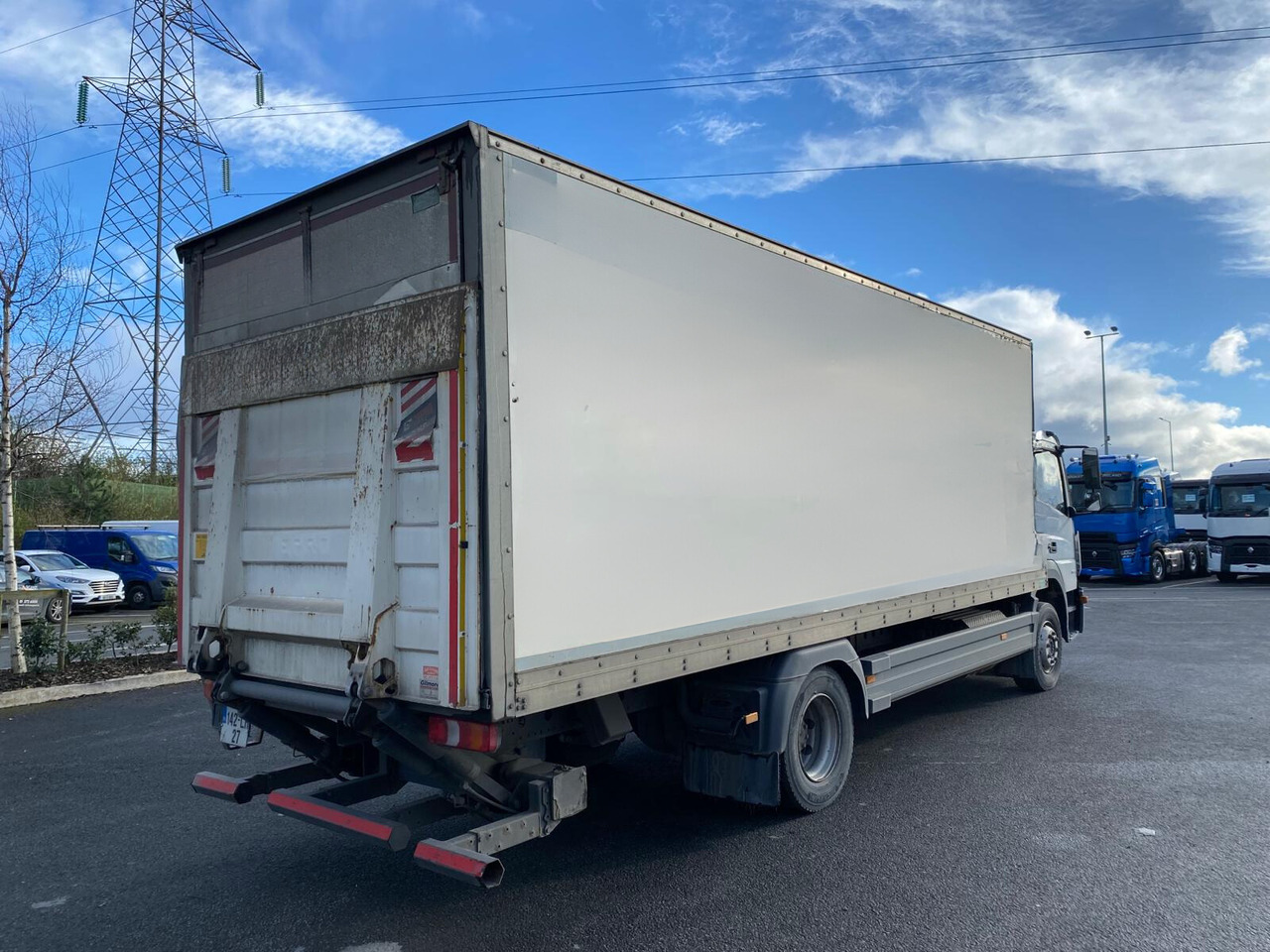 Box truck 2014 Mercedes Atego 1524: picture 7