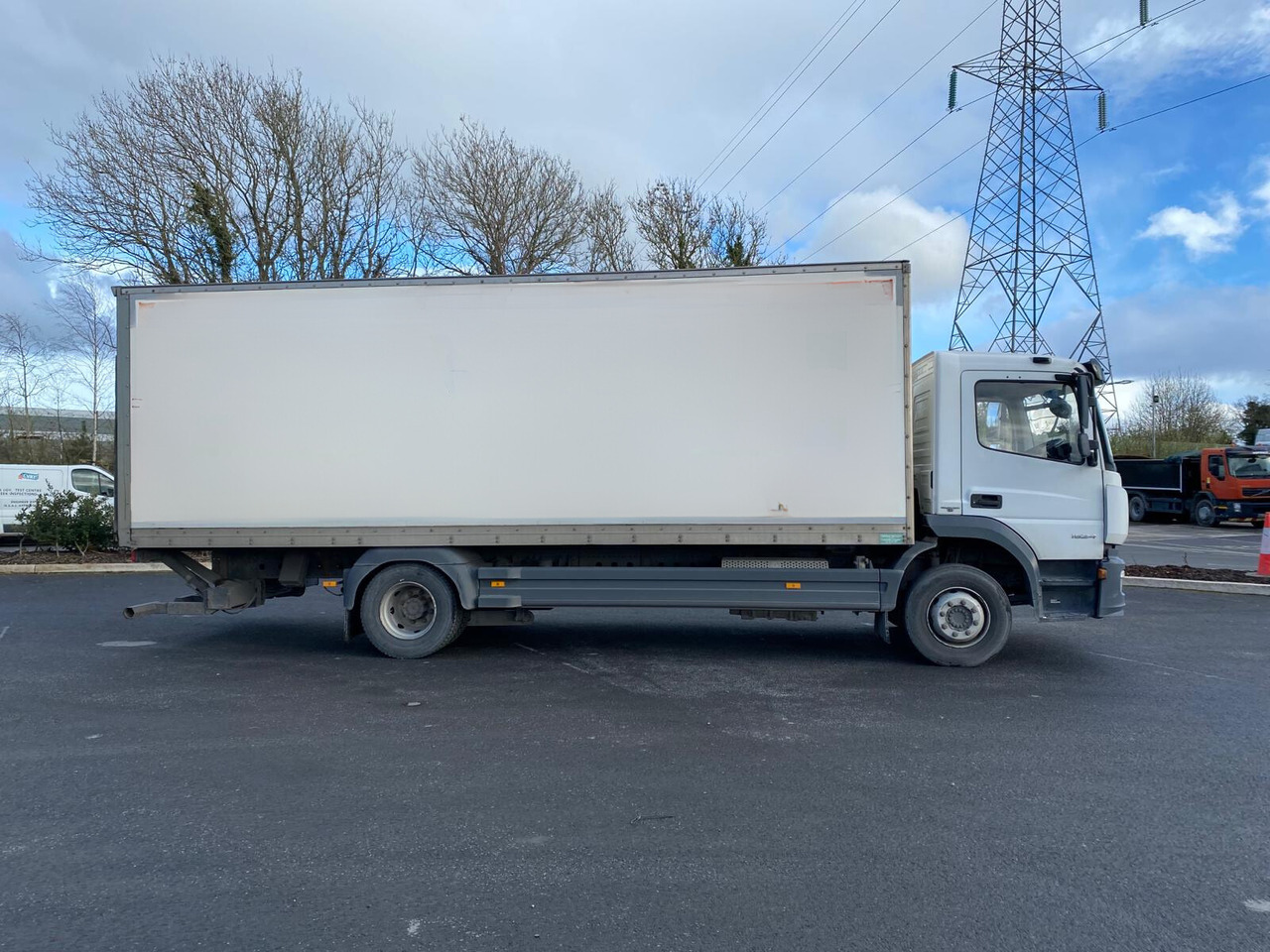 Box truck 2014 Mercedes Atego 1524: picture 8