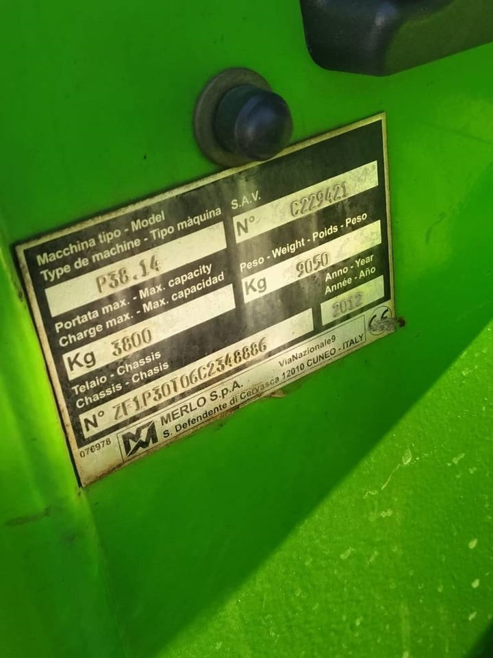 Merlo 38.14 - Telescopic handler: picture 4 Merlo 38.14 - Telescopic handler: picture 4