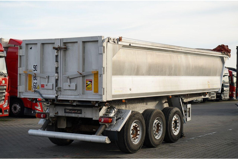 Benalu WYWROTKA / 23 m3 / ALUMINIOWA / OŚ PODNOSZONA / WAGA: 5 000 KG / - Tipper semi-trailer: picture 5 Benalu WYWROTKA / 23 m3 / ALUMINIOWA / OŚ PODNOSZONA / WAGA: 5 000 KG / - Tipper semi-trailer: picture 5