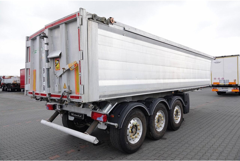 Benalu WYWROTKA / 26 m3 / ALUMINIOWA / OŚ PODNOSZONA / WAGA: 5 000 KG / - Tipper semi-trailer: picture 5 Benalu WYWROTKA / 26 m3 / ALUMINIOWA / OŚ PODNOSZONA / WAGA: 5 000 KG / - Tipper semi-trailer: picture 5