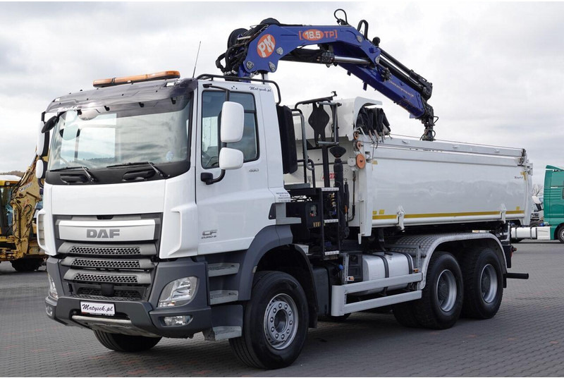 Tipper, Crane truck DAF CF 460: picture 11 Tipper, Crane truck DAF CF 460: picture 11