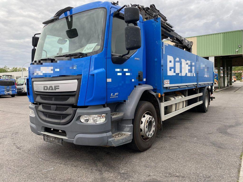 DAF LF 280 - Dropside/ Flatbed truck, Crane truck: picture 3 DAF LF 280 - Dropside/ Flatbed truck, Crane truck: picture 3
