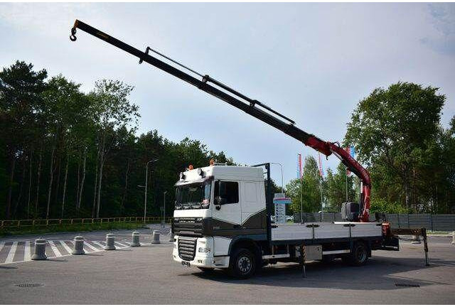 DAF XF 105.410 - Dropside/ Flatbed truck, Crane truck: picture 5 DAF XF 105.410 - Dropside/ Flatbed truck, Crane truck: picture 5