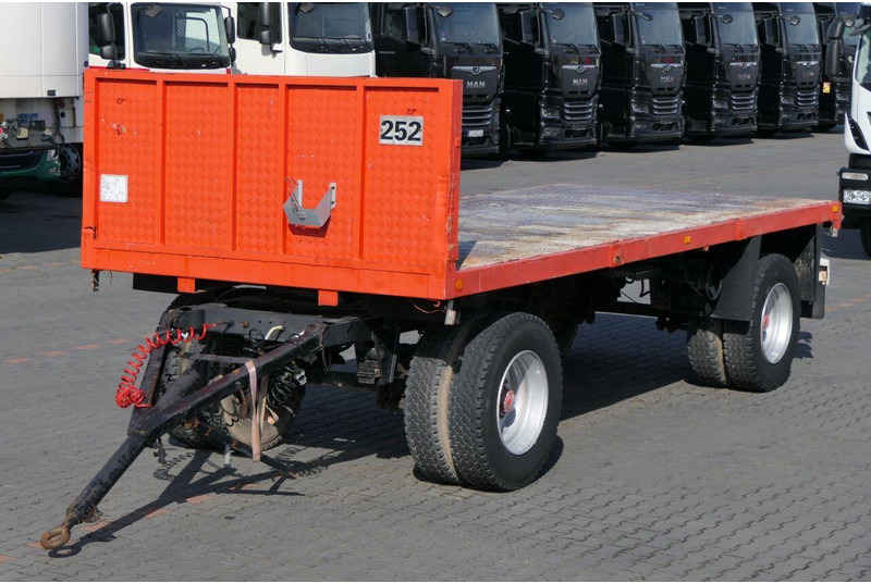 Fruehauf CODER / PRZYCZEPA DO BUDOWLANKI / Długość : 6 M / waga: 3900 kg - Dropside/ Flatbed trailer: picture 1 Fruehauf CODER / PRZYCZEPA DO BUDOWLANKI / Długość : 6 M / waga: 3900 kg - Dropside/ Flatbed trailer: picture 1