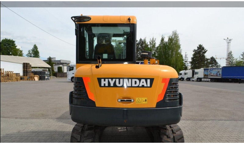 Mini excavator Hyundai HX55 Mini lánctalpas forgókotró: picture 7 Mini excavator Hyundai HX55 Mini lánctalpas forgókotró: picture 7