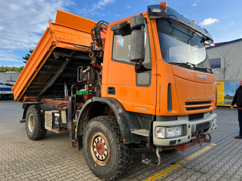 Iveco 140 E 24 4x4 + Atlas AK 65.2 A1 - Tipper, Crane truck: picture 3 Iveco 140 E 24 4x4 + Atlas AK 65.2 A1 - Tipper, Crane truck: picture 3