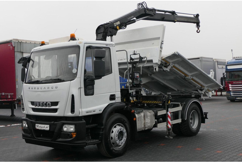 Iveco 19 - 320 KM / E 6 / Wywrotka + HDS / HYDROBURTA / 3 STRONNY KIPP - Tipper, Crane truck: picture 2 Iveco 19 - 320 KM / E 6 / Wywrotka + HDS / HYDROBURTA / 3 STRONNY KIPP - Tipper, Crane truck: picture 2